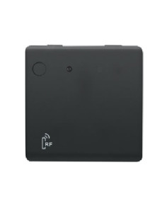 Gewiss radio frequency output module 1 channel 16a 250v 2 modules gw21981 system black/black